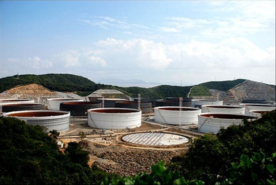 舟山國家石油儲備基地20160907 舟山國家石油儲備基地20160907