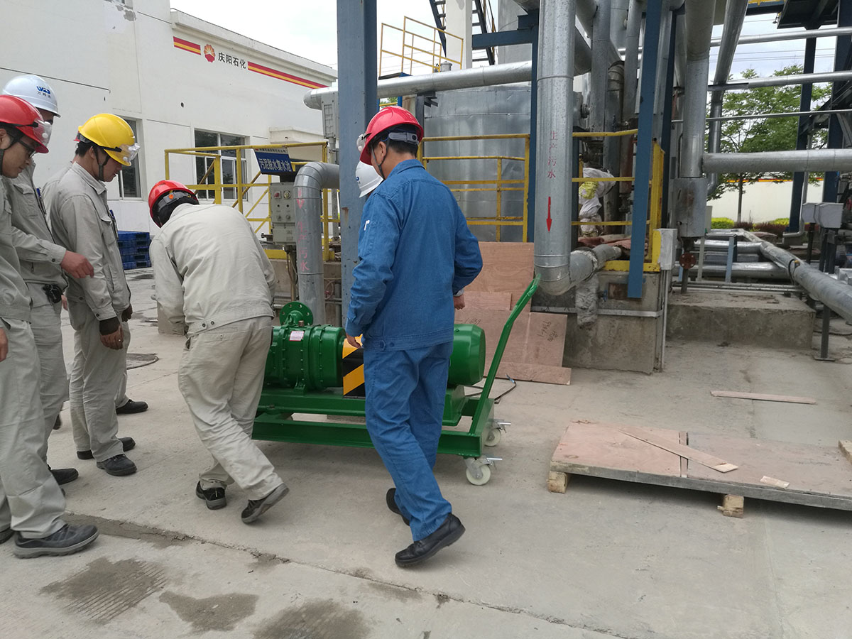 羅德手推式罐底污油掃倉泵 羅德手推式罐底污油掃倉泵