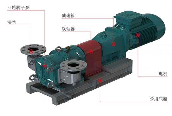 羅德活塞轉(zhuǎn)子泵結(jié)構(gòu)組成 羅德活塞轉(zhuǎn)子泵結(jié)構(gòu)組成